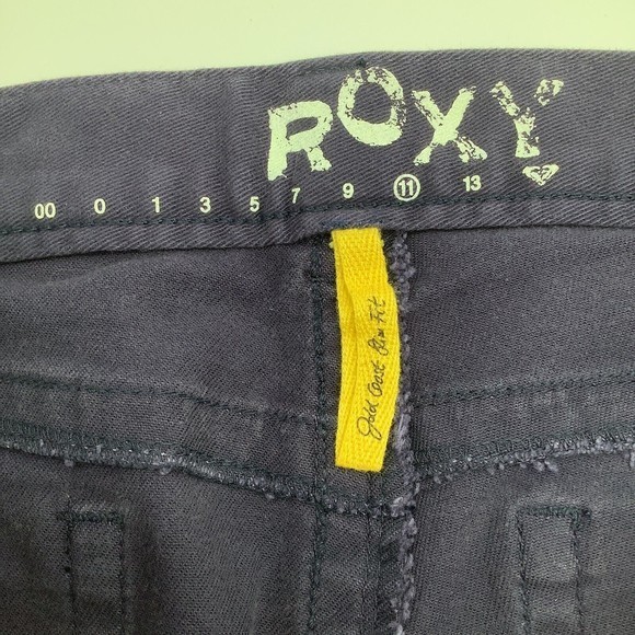 Roxy‎ Womens Gold Coast Slim Fit Denim Jeans Blue Size 11 NWT - Picture 5 of 7